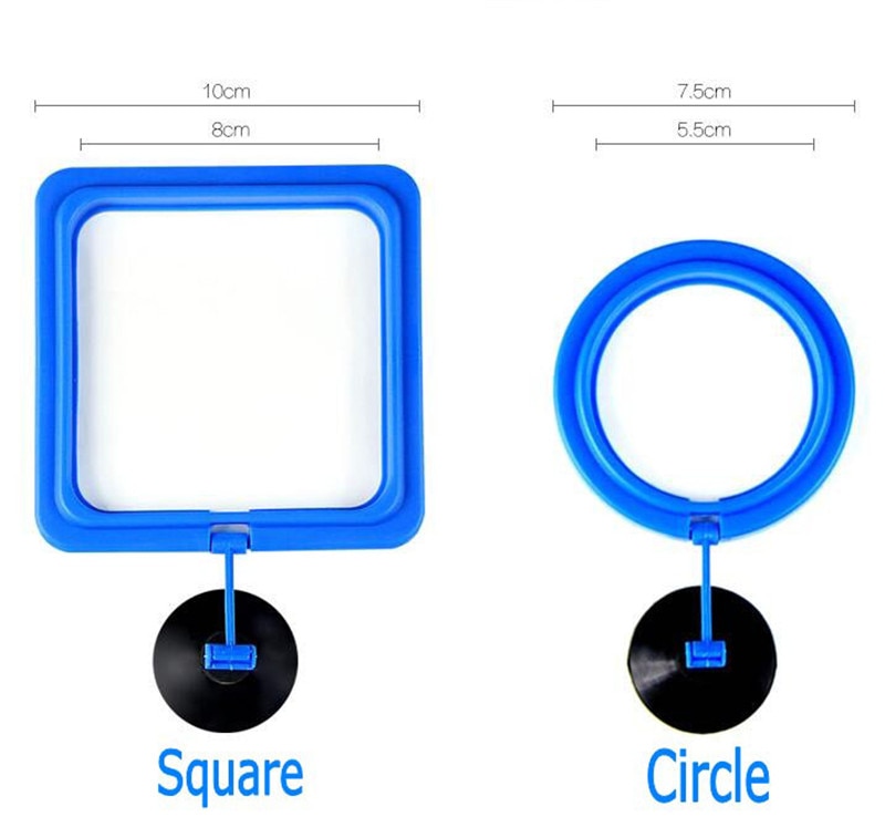 Great Feed Floating Everywhere Fish Food Ring Aquarium Fish Tank Mariculture Fishes Feed feeding Ring Feeder
