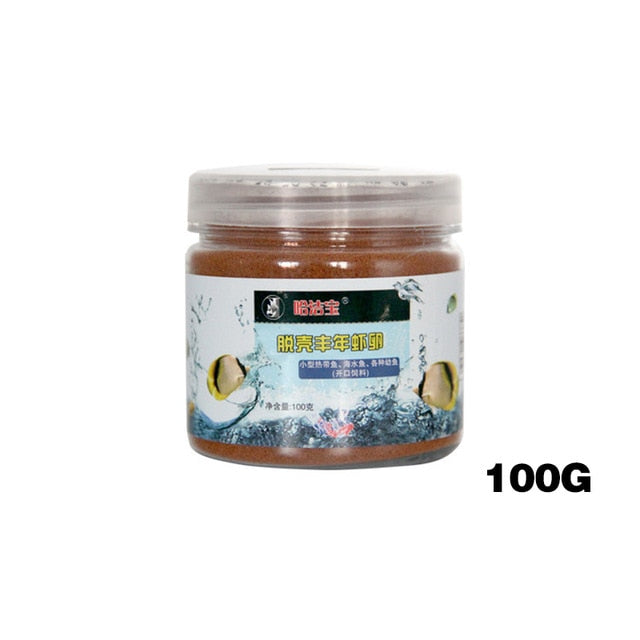 Brine Shrimp Eggs Artemia Fodder Ocean Healthy Nutrition Fish Food Feeding Fish Aquarium Supplies 50/100/150g