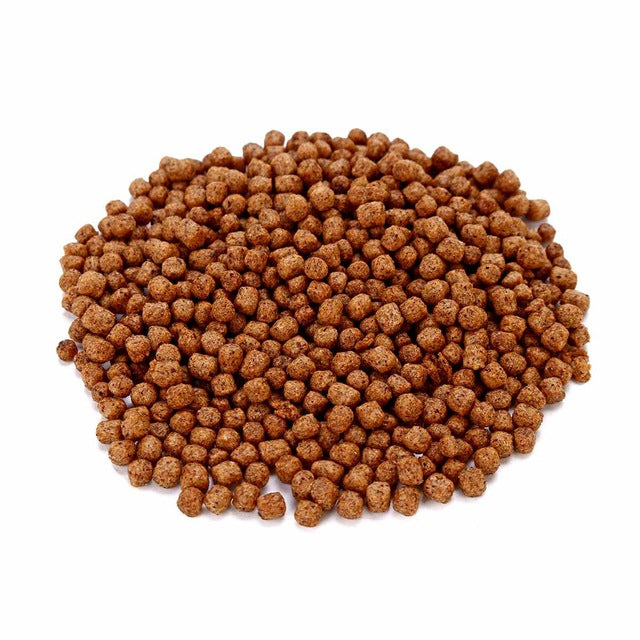 Aquarium Tank Pond Feed Food Floating Pellet Healthy Nutrition Fish Feeding Food Ornamental Carp Goldfish Fishing Lure 400g/Bag