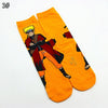 Image of Anime Naruto Akatsuki Itachi Long Sock Cosplay Props Halloween Cotton Adult Cartoon Gift