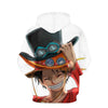 Image of Anime ONE PIECE Costume Monkey D Luffy Sweatshirts Cosplay Autumn Men European and American 3D Printing Jacket Hooded sweater