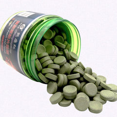 Fish Food Tablet Spirulina Algae Aquarium Pills Fish Tank Tropical Catfish Wafer Fish Forage C42